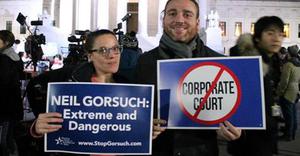 CommonDreams | Says U.S. Senator Elizabeth Warren : # StopGorsuch...