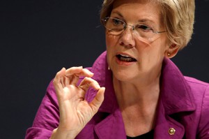 Elizabeth Warren questions the hiring of for-profit-college officials at the Education Department
