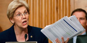 'This is like something out of George Orwell': Treasury Secretary Mnuchin and Elizabeth Warren battle over breaking up the big banks