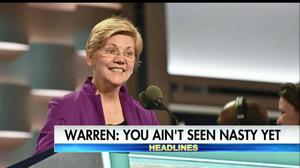 Warren: 'Donald, You Ain't Seen Nasty Yet'